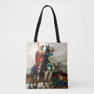 The Coming Lancaster by Howard Pyle Tote Bag
