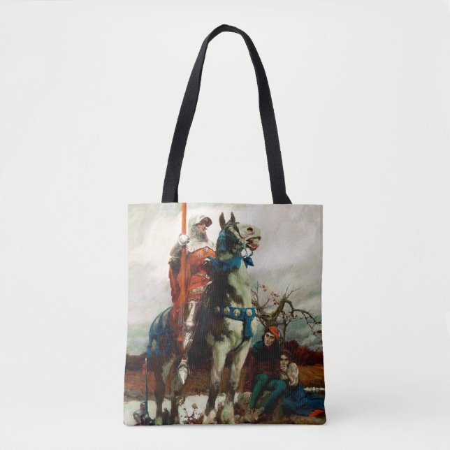 The Coming Lancaster by Howard Pyle Tote Bag (Front)