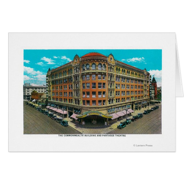 The Commonwealth Building and Pantages Theatre (Front Horizontal)