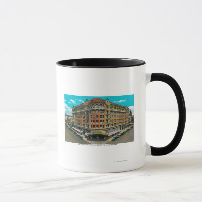 The Commonwealth Building and Pantages Theatre Mug (Right)