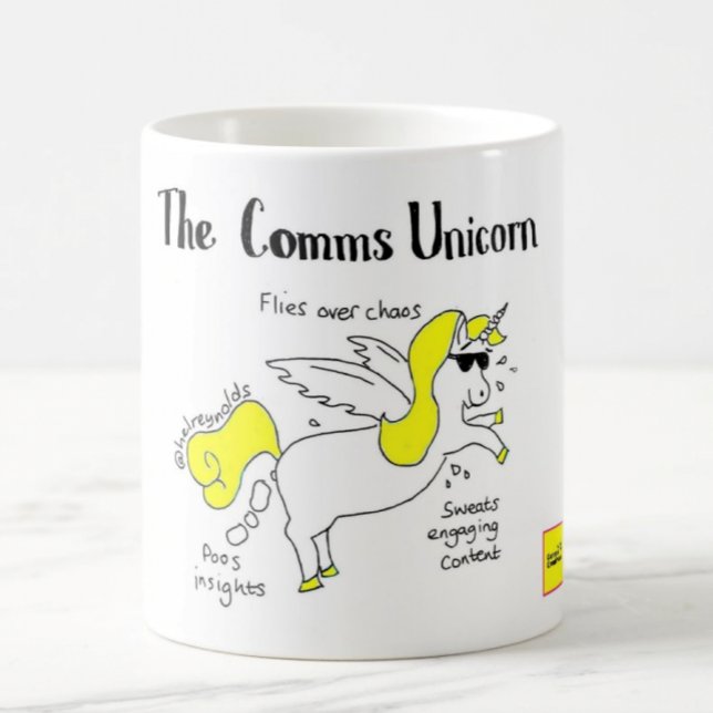 The Comms Unicorn mug (Creator Uploaded)