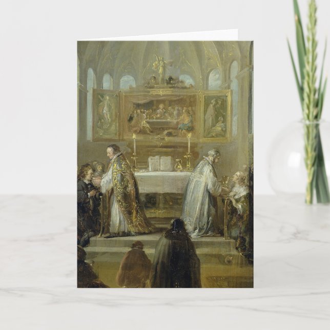 The Communion, 1649-51 Card (Front)