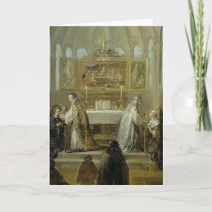 The Communion, 1649-51 Card