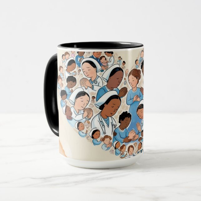 The Compassion of Care Mug (Front Left)