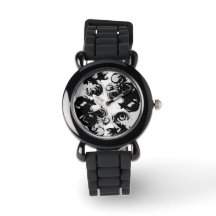 “The Complex Angel", Kid's Silver Glitter Watch