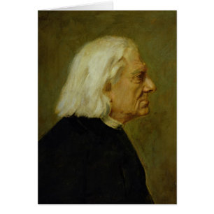 The Composer Franz Liszt , 1884