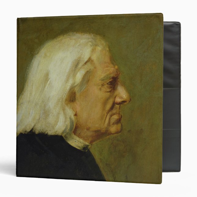 The Composer Franz Liszt , 1884 Binder (Front/Inside)