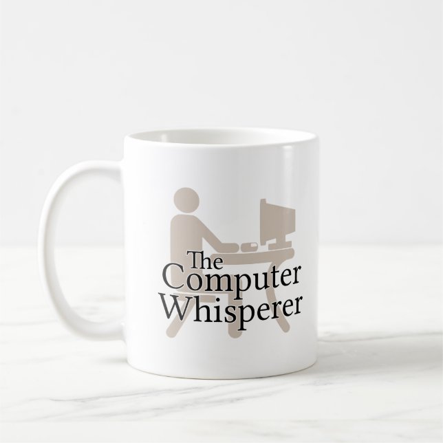 The Computer Whisperer Coffee Mug (Left)