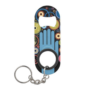 The concept of motion mini bottle opener