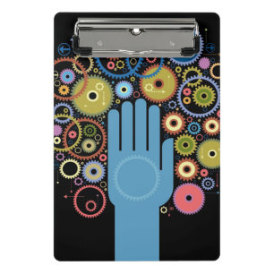 The concept of motion mini clipboard