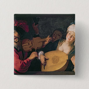 The Concert 2 Inch Square Button