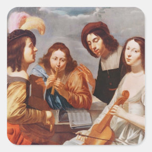 The Concert 2 Square Sticker