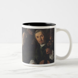 The Concert, c.1755 Two-Tone Coffee Mug
