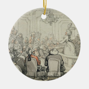 The Concert, from 'Scenes at Bath', c.1795-1800 (w Ceramic Ornament
