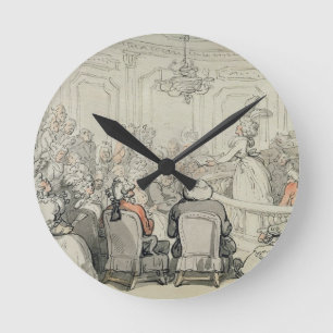 The Concert, from 'Scenes at Bath', c.1795-1800 (w Round Clock