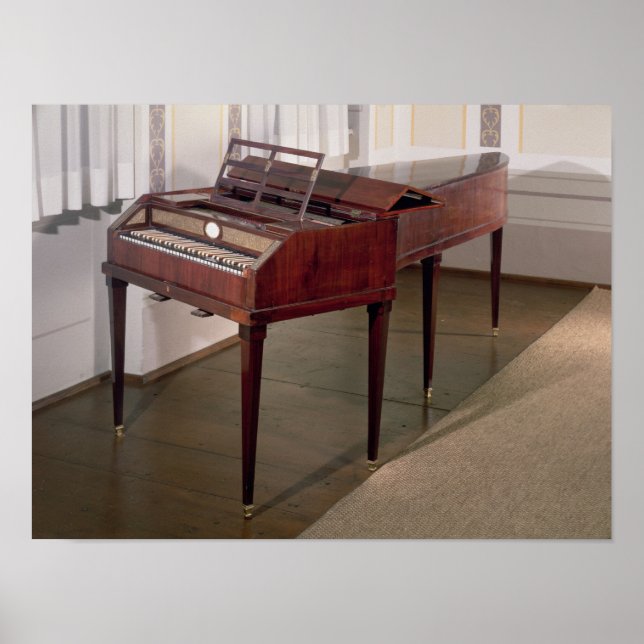 The concert piano of Franz Joseph Haydn Poster (Front)