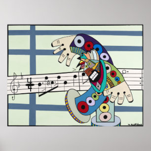 "The Conductor" by Ruchell Alexander Poster