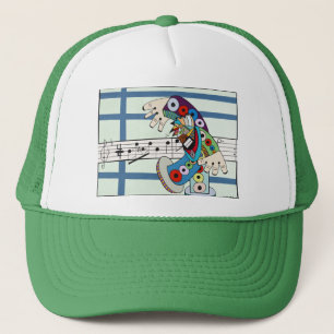 "The Conductor" by Ruchell Alexander Trucker Hat