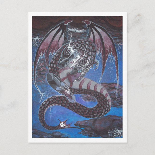 The Conductor Dragon postcard (Front)