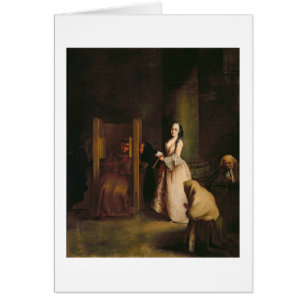 The Confession, c.1755 (oil on canvas)