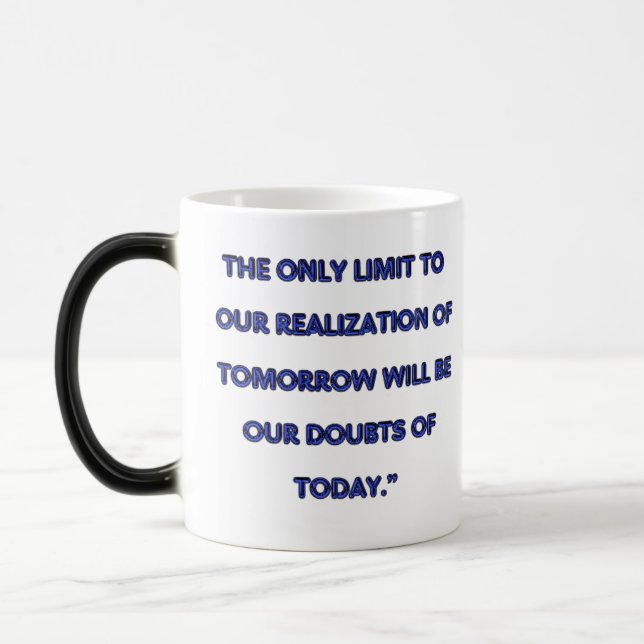 The Confidence and Optimism Mug (Left)