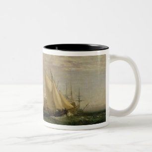 The Confluence of the Thames and the Medway Two-Tone Coffee Mug