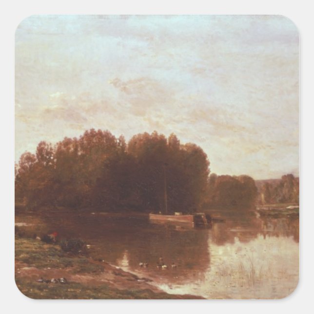 The Confluence Square Sticker (Front)