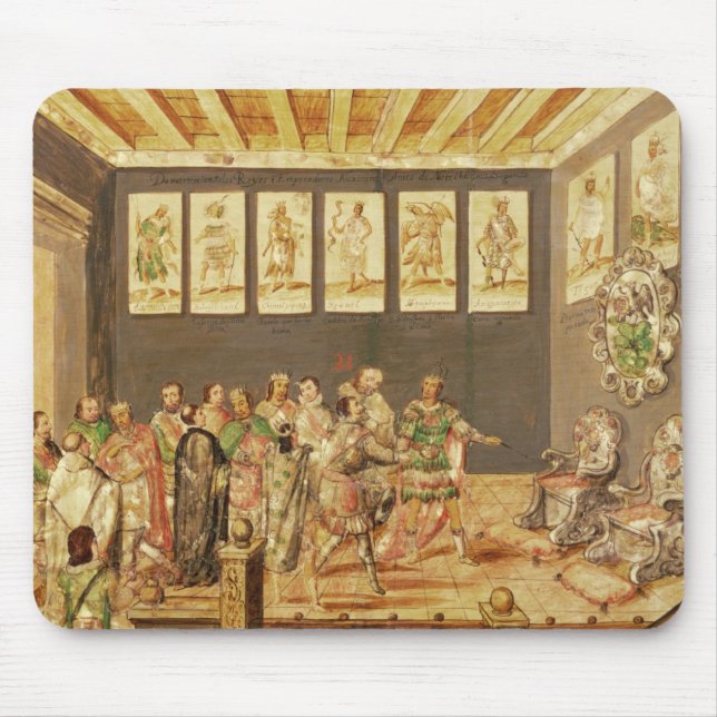 The Conquest of Mexico Mouse Pad (Front)