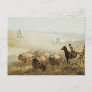 The Conquest of the Prairie Postcard