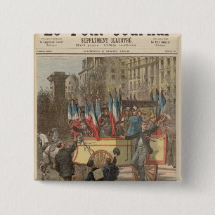 The Conscripts 2 Inch Square Button