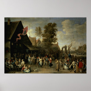 The Consecration of a Village Church, c.1650 Poster