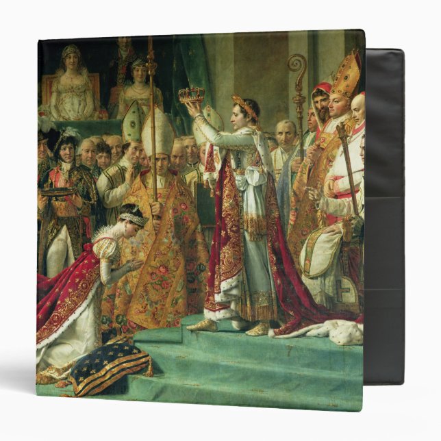 The Consecration of the Emperor Napoleon Binder (Front/Inside)