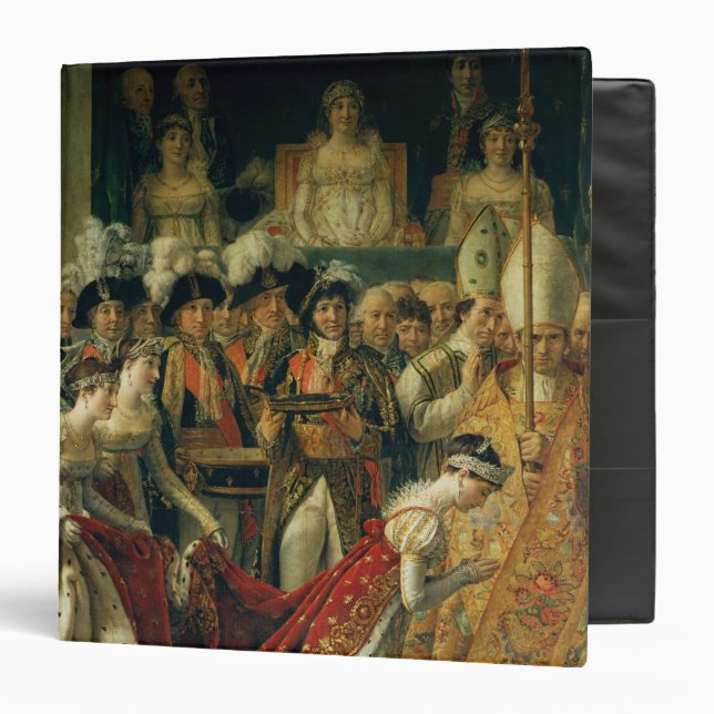 The Consecration of the Emperor Napoleon Binder (Front/Inside)