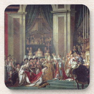 The Consecration of the Emperor Napoleon Coaster
