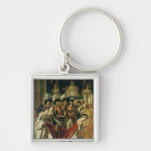 The Consecration of the Emperor Napoleon Keychain