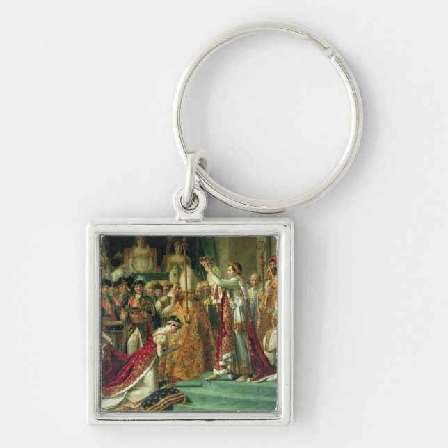 The Consecration of the Emperor Napoleon Keychain (Front)