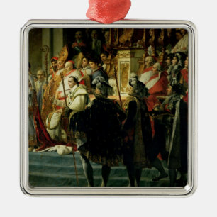 The Consecration of the Emperor Napoleon Metal Ornament