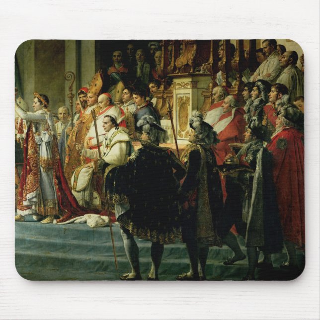 The Consecration of the Emperor Napoleon Mouse Pad (Front)