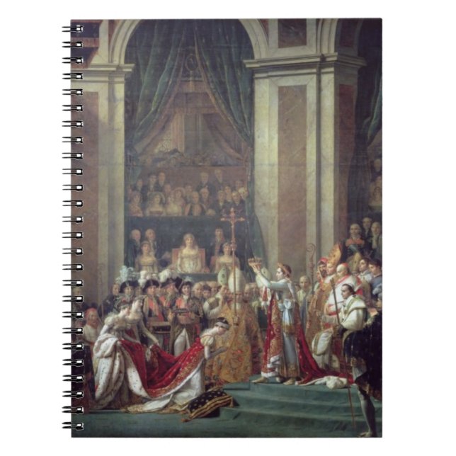 The Consecration of the Emperor Napoleon Notebook (Front)