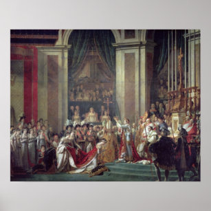 The Consecration of the Emperor Napoleon Poster