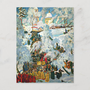 The Consecration of Water on the Theophany Postcard