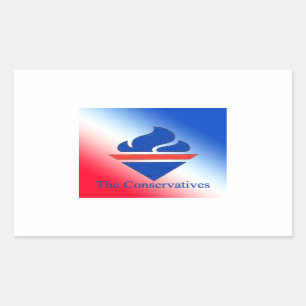 The Conservatives Old Torch Logo Sticker