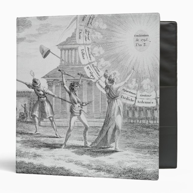 The Conspiracy of Babeuf, Year 4 Binder (Front/Inside)