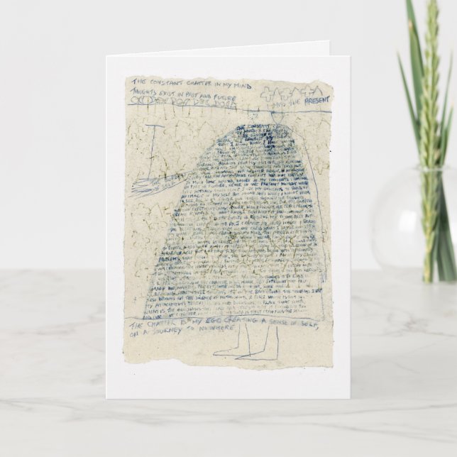 The constant chatter in my mind. card (Front)