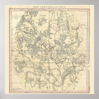 The Constellations (July, August, September) Poster