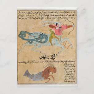 The Constellations of Sagittarius and Postcard