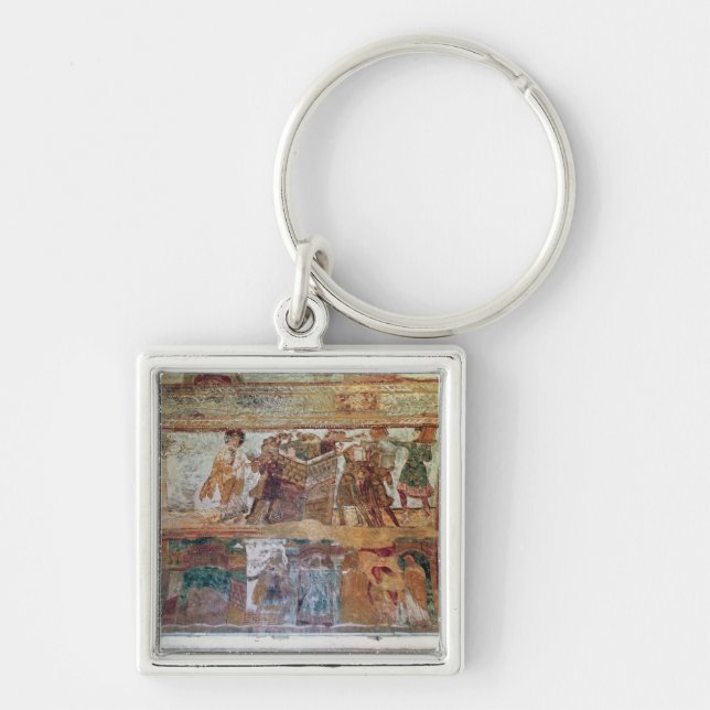 The Construction of the Tower of Babel Keychain (Front)