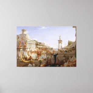 The Consummation of Empire by Thomas Cole (1836) Canvas Print