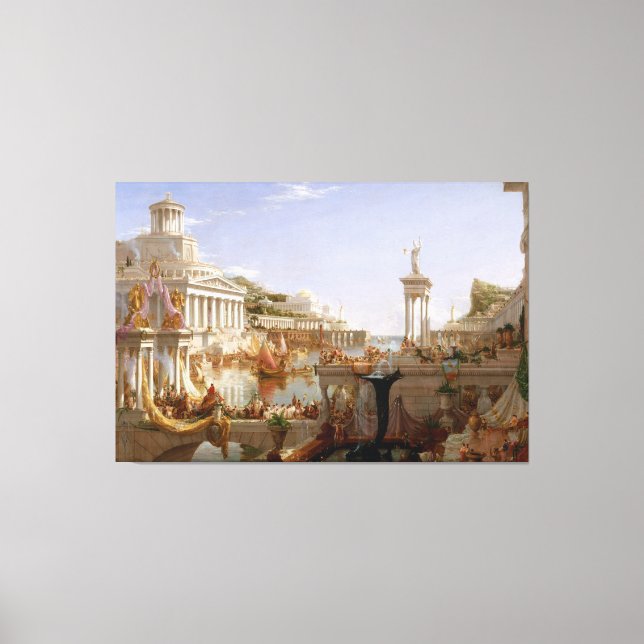 The Consummation of Empire by Thomas Cole (1836) Canvas Print (Front)