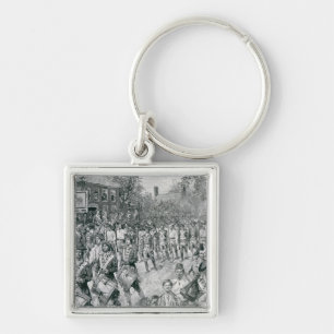 The Continental Army Marching Down the Old Keychain